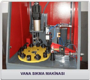 VANA SIKMA MAKİNASI